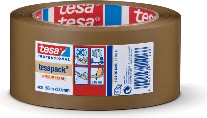 Produktbild tesa tesapack® PVC Premium 66:50 transp. (50 mm)