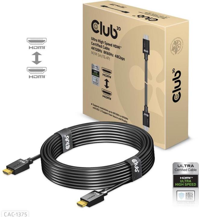 Produktbild Club 3D HDMI (Typ A) — HDMI (Typ A) (10 m, HDMI)