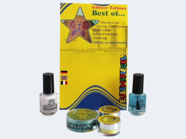 Actual product image Festartikel Müller Glitzer-Tattoo-Set