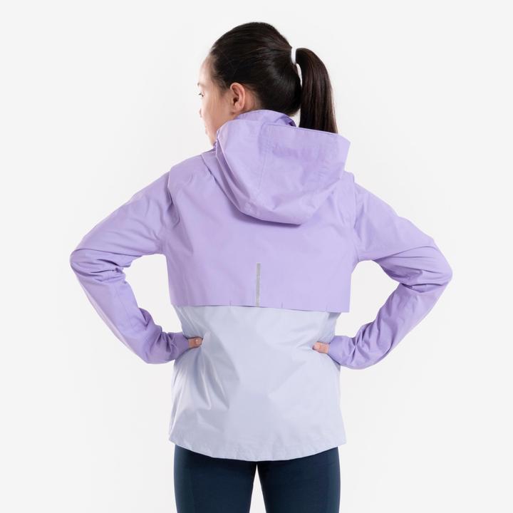 Immagine prodotto Kiprun Giacca da running per bambini 3-in-1 impermeabile e rimovibile - viola (122)