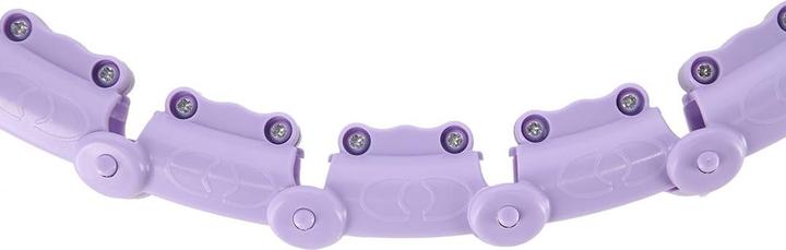 Actual product image One Hula Hop OHA02 with weight purple (39 cm)