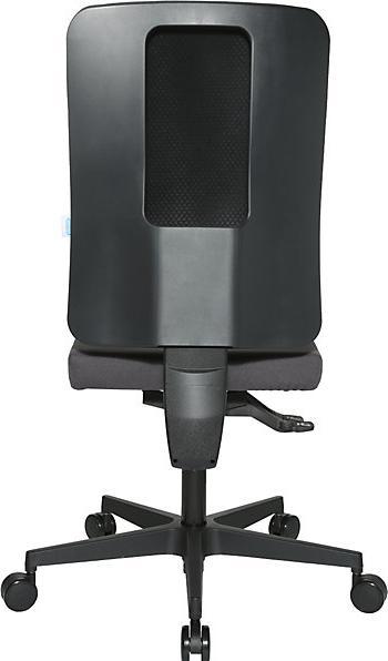 Immagine prodotto eurokraft pro Sedia girevole da ufficio V1, schienale imbottito, nero / antracite.