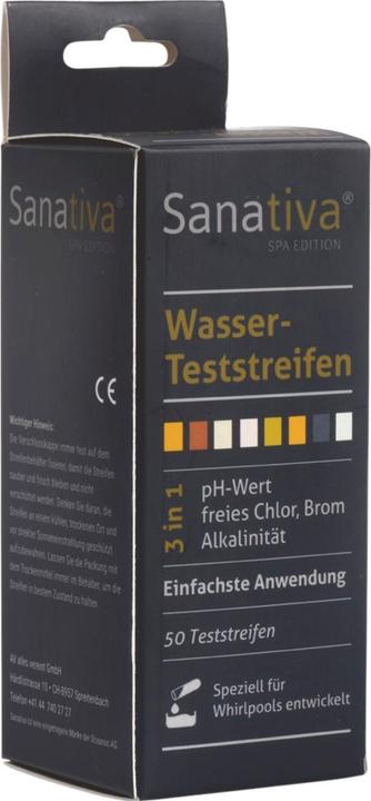 Actual product image Sanativa Water test strips