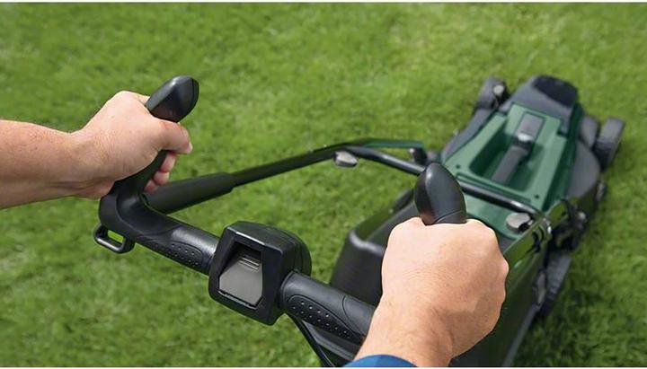 Productafbeelding Bosch Home & Garden EasyRotak 36-550 (2x2.0Ah) + handschoenen (Oplaadbare batterij)