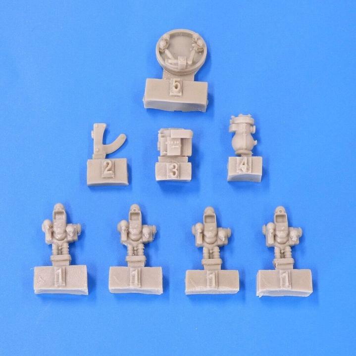 Actual product image Plus Model Bomb and gun sights for B-29 Superfortress