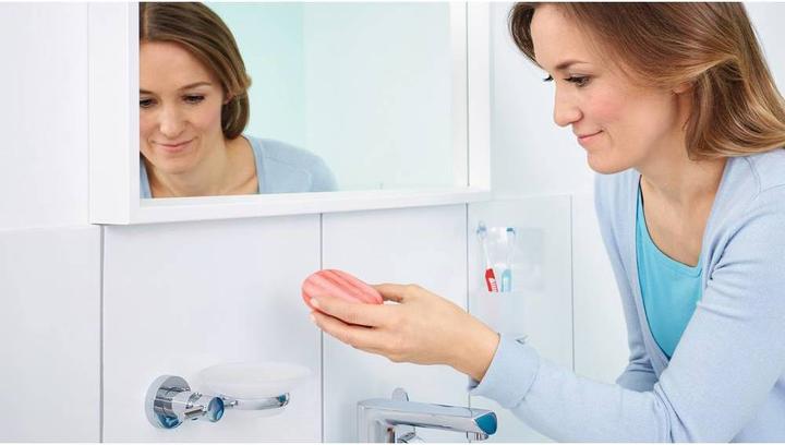 Image du produit tesa LOXX Porte-savon avec solution adhésive sans perçage