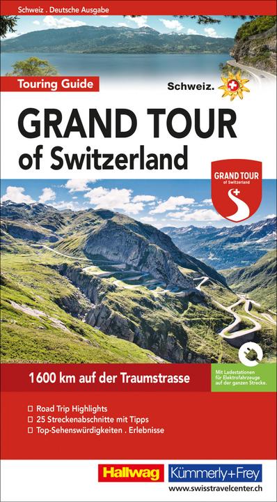 Produktbild Grand Tour of Switzerland. Touring Guide (Deutsch, Peter-Lukas Meier, Roland Baumgartner, 2015)