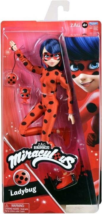 Actual product image Miraculous Core Fashion Doll Lady Bug (60-50001)