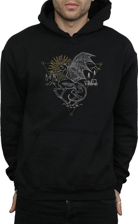 Image du produit - Sweat à capuche THESTRAL LINE ART - Homme (XXL)