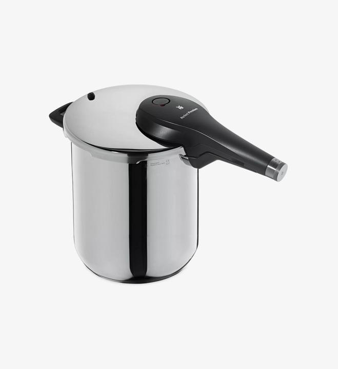 Produktbild WMF Schnellkochtopf 8,5l Dampfkochtopf Perfect Premium Induktion Edelstahl 18/10 (22 cm, Dampfkochtopf, Edelstahl)
