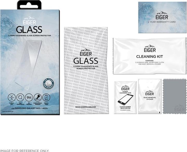 Immagine prodotto Eiger Mountain Glass Clear (1 Pezzo/i, Samsung Galaxy A02)