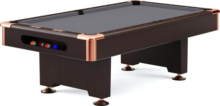 Automaten Hoffmann Billardtisch Club Pro III Dekor Nussbaum (198 x 99 cm)