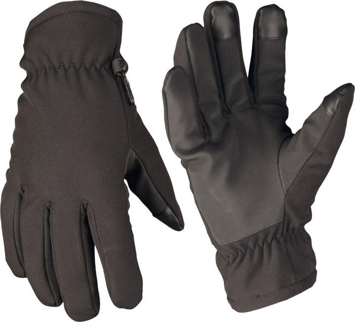 Produktbild Mil-tec Softshell Handschuhe Thinsulate Schwarz M (M)