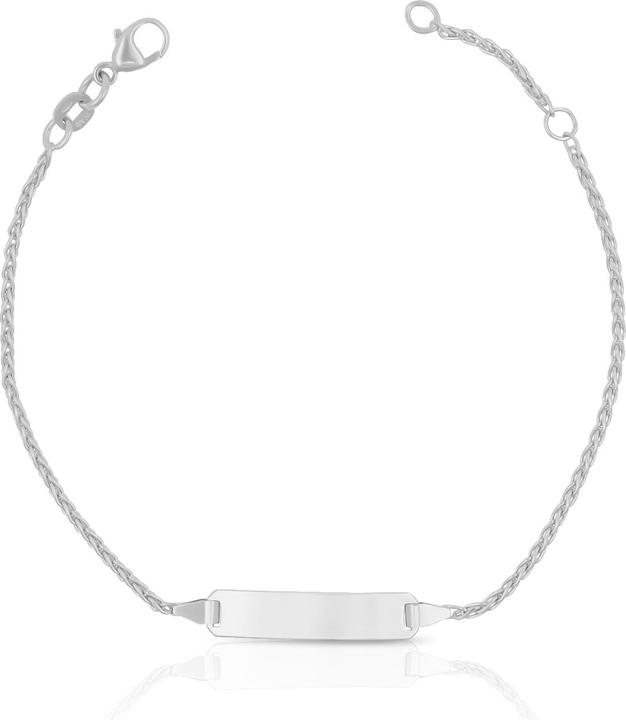 Muau Bébé (18 cm, 750/18K Weissgold)