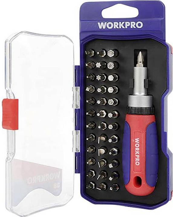 Produktbild Workpro Universal Ratschen Bit Set Ratschenschraubendreher