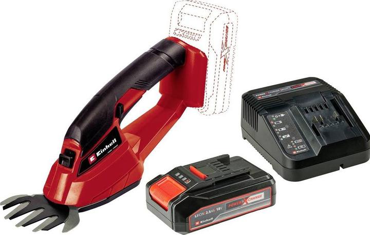 Image du produit Einhell Akku-Grasschere GC-AGS 18 Li inkl. Starter Kit (Taille-haies sans fil)