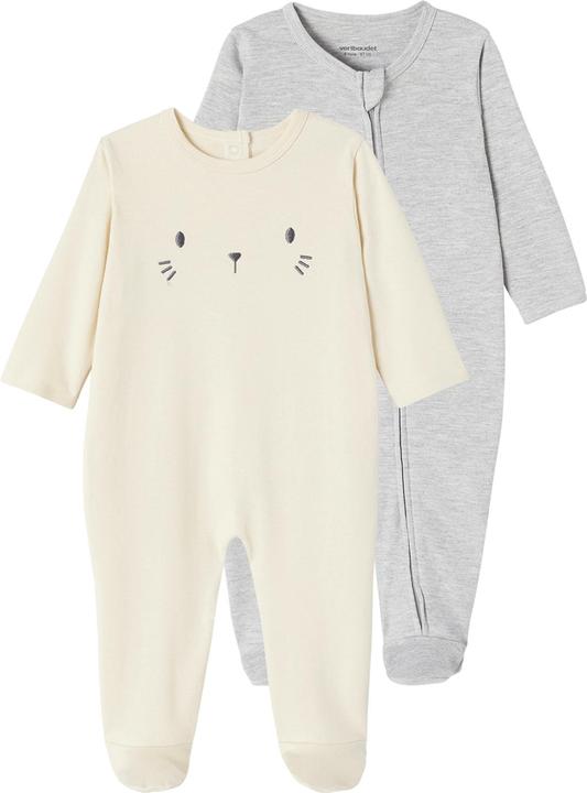 Produktbild Vertbaudet 2er-Pack Baby Strampler aus Interlock-Jersey Oeko-Tex (86)