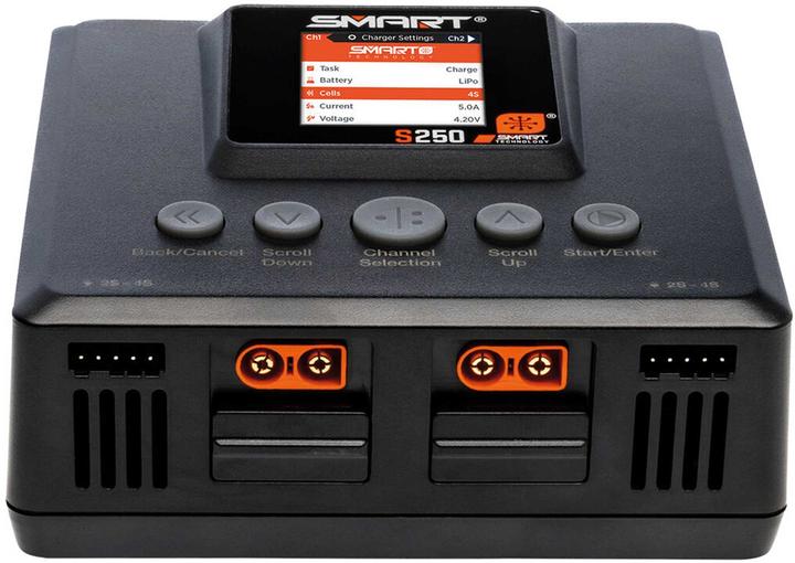 Actual product image S250 AC 2x50W Smart Charger EU version