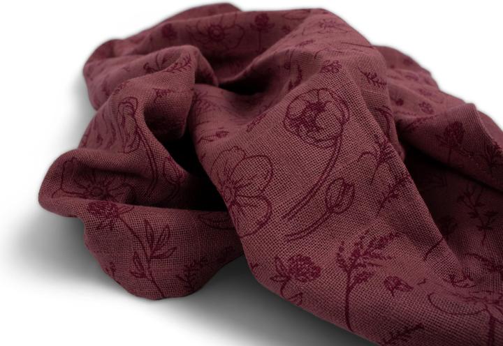 Produktbild Filibabba Musselintuch GOTS - Fall Flowers (65 cm, 2 cm)