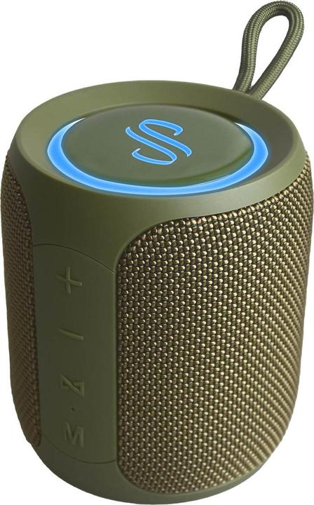 Selencia AquaPlay Bluetooth Speaker - Draadloze speaker - Waterproof - Army Green