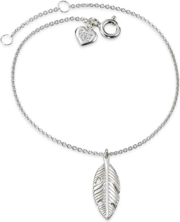 Rhomberg Armband, Feder (18 cm, Silber)