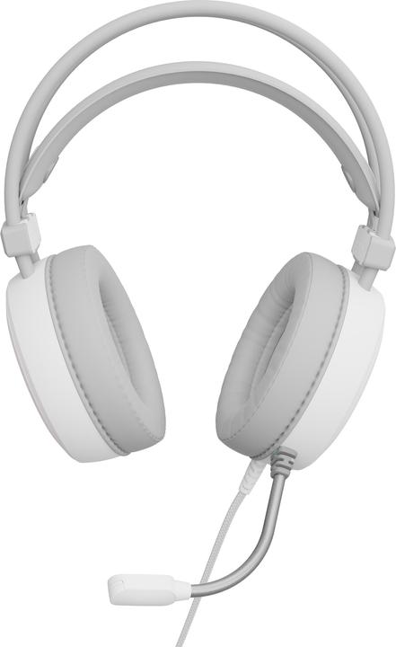 Actual product image Genesis Słuchawki SŁUCHAWKI NAUSZNE NEON 613 RGB Z MIKROFONEM PODŚWIETLENIE BIAŁE (Cable)