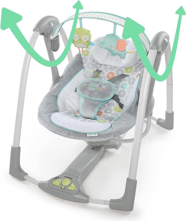 Actual product image Ingenuity Baby bouncer Hugs & Hoots, up to 9Kg