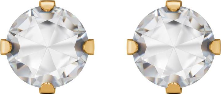 Actual product image Studex Sensitive stud earrings Tiffany Gold Zirconia 8 mm (Stainless steel)