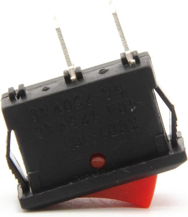 Actual product image Purecrea KCD1-101 Toggle Switch On/Off Switch Red