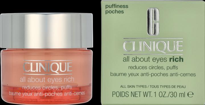 Actual product image Clinique All About Eyes Rich (Crème, 30 ml, Day + Night)
