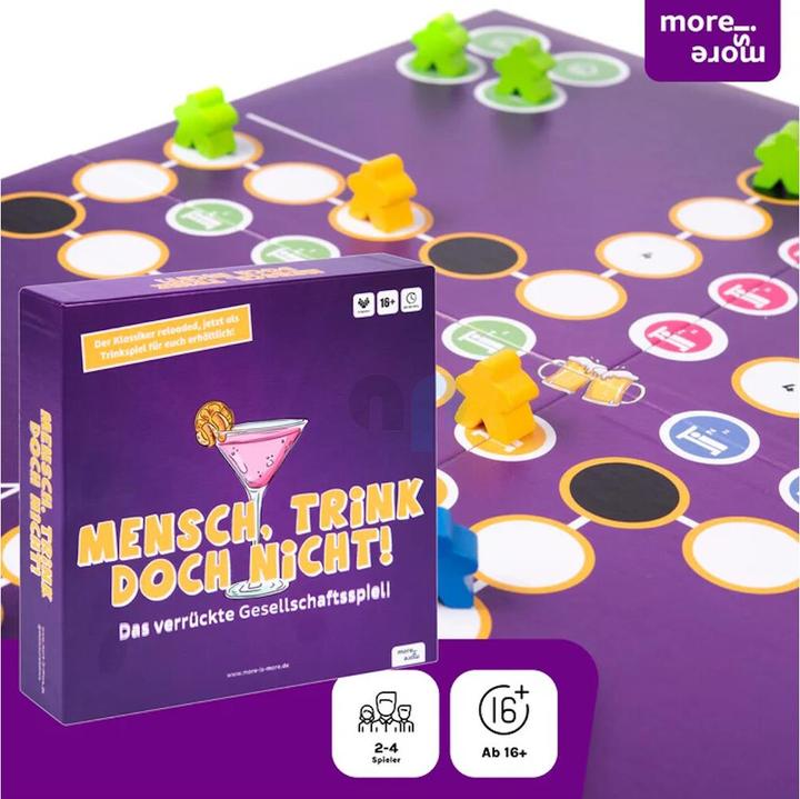 Produktbild More is more Mensch, trink doch nicht! (Deutsch)