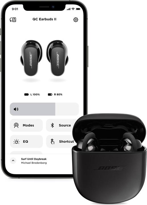 Produktbild Bose QuietComfort Earbuds II (ANC, 6 h, Kabellos)