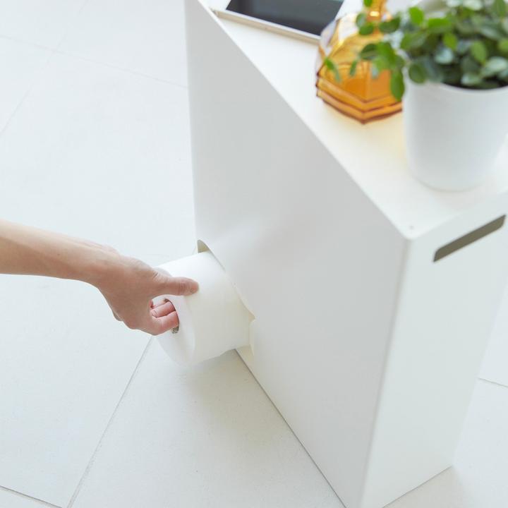 Actual product image Yamazaki PLATE toilet roll holder