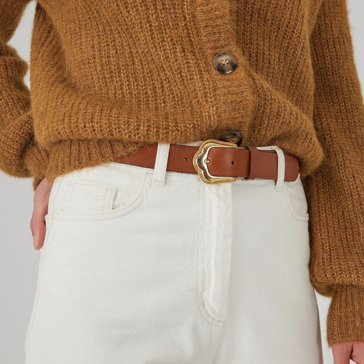Produktbild La Redoute Collections Ledergürtel (75)