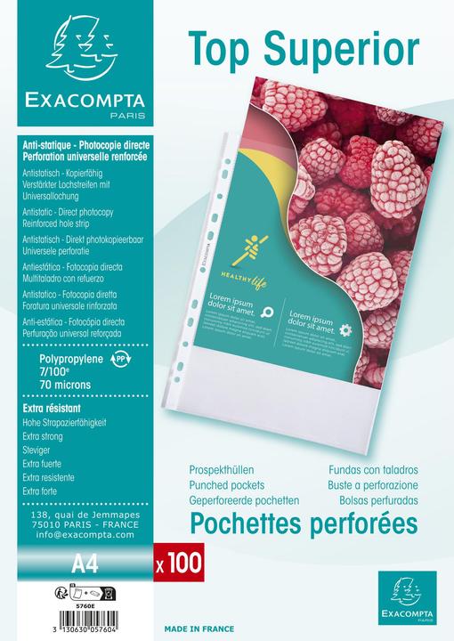 Actual product image Exacompta Prospekthüllen (A4, 1 x)