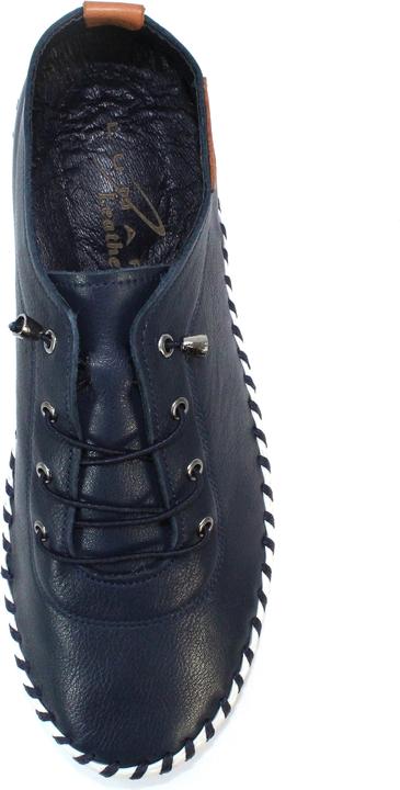 Produktbild Lunar Leinenschuhe St Ives Leder (41)