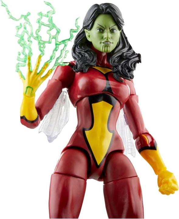 Actual product image Hasbro Avengers Marvel Legends figurines Skrull Queen & Super-Skrull 15 cm