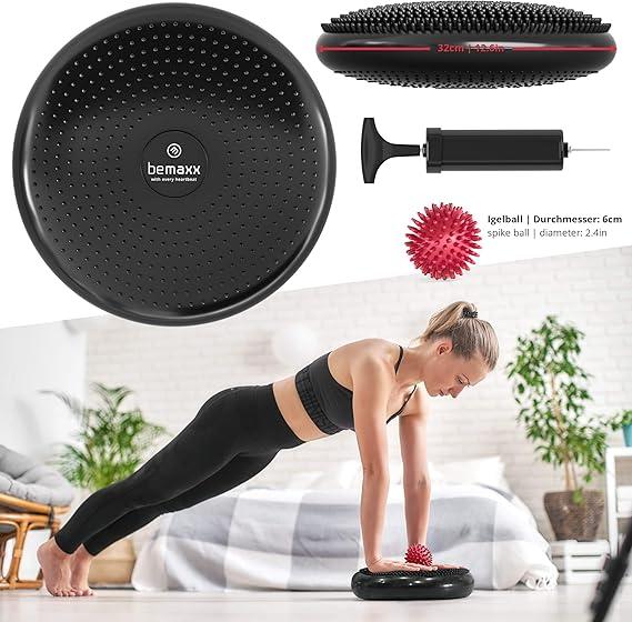 Produktbild BeMaxx Fitness Balance Sitzkissen, 6er-Satz Scharz