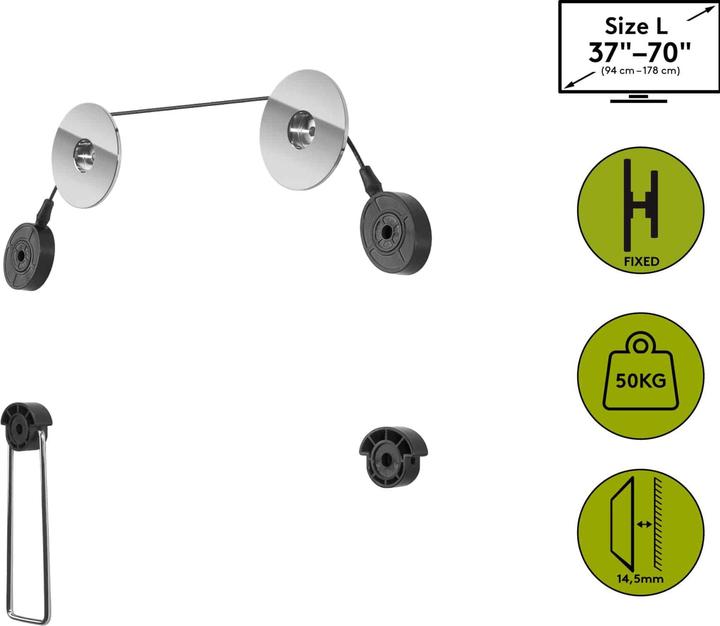 Produktbild Goobay EasyMount (Wand, 70", 50 kg)