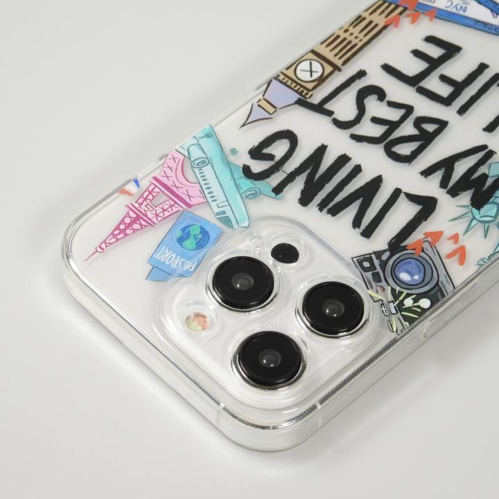 Produktbild PhoneLook Hülle es Silikon Cover Living my best Life (Apple iPhone 15 Pro)