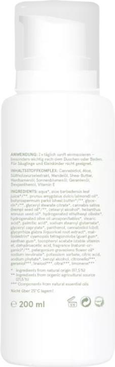 Image du produit CBD Vital Cosmétiques biologiques (Lotion pour le corps, 200 ml)
