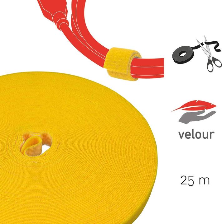 Image du produit Label-the-cable Rouleau de ruban auto-agrippant double face LTC ROLL (16 mm)