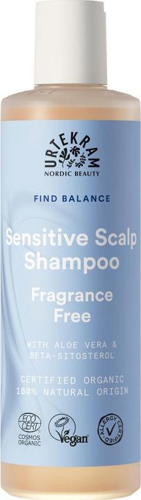 Produktbild Urtekram Shampoo Sensitive 250 ml (250 ml, Flüssiges Shampoo)