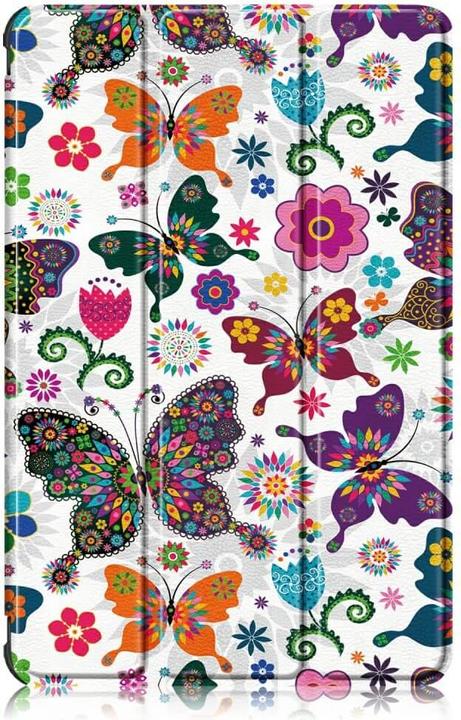 Actual product image Cover-Discount Galaxy Tab A7 Lite - Tri-fold Smart Case Butterflies (Galaxy Tab A7 Lite)
