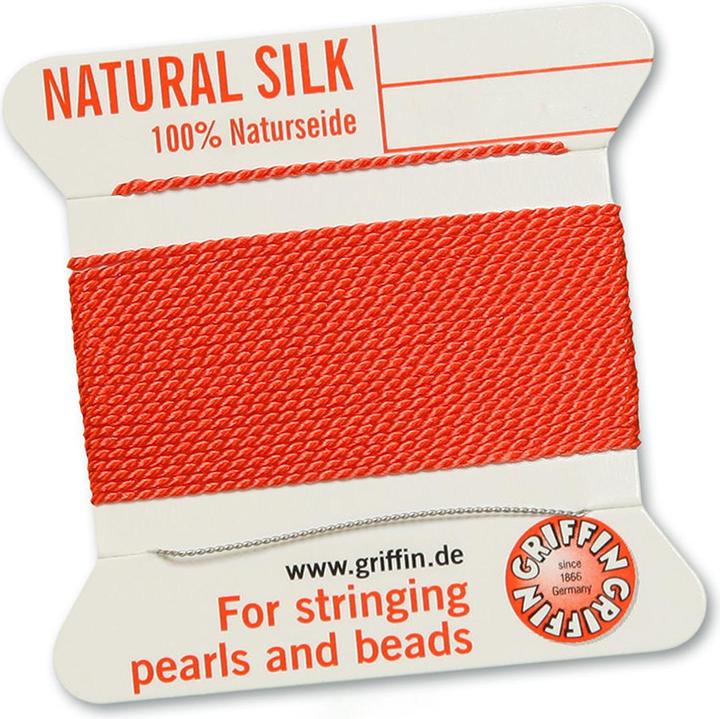 Actual product image Leyda Natural Silk 2 Meters with Needle