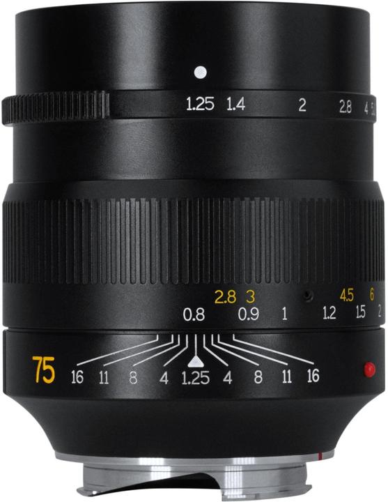 Actual product image 7artisans 75mm F1.25 Leica M (Leica M, full size)