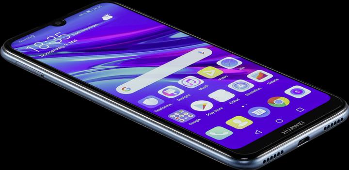 Actual product image Huawei Y6 2019 (32 GB, sapphire blue, 6.09", Dual SIM, 13 Mpx, 4G)