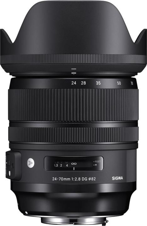 Actual product image Sigma 24-70mm F2.8 DG OS HSM ART, Nikon F (Nikon F, APS-C / DX, full size)