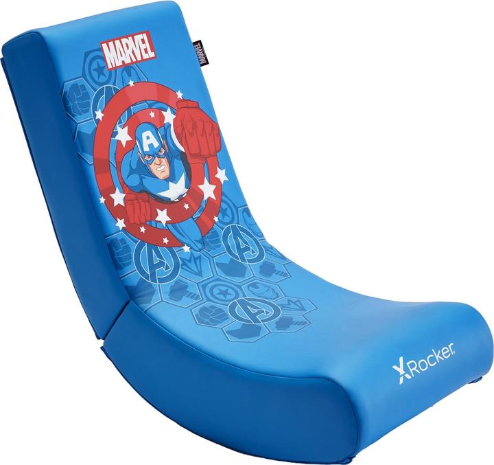 Produktbild X Rocker Xrocker Marvel Video Rocker Chair - Hero - Captain America