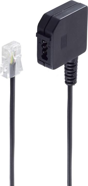 Produktbild Shiverpeaks ®-BASIC-S--Western-Stecker 8/4 auf TAE F-Kupplung, 0,2m